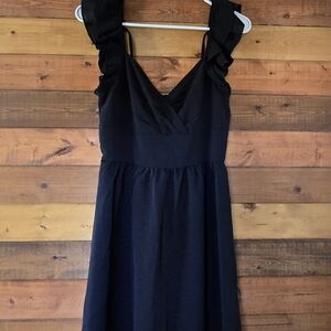 Elegant Black Sleeveless Dress